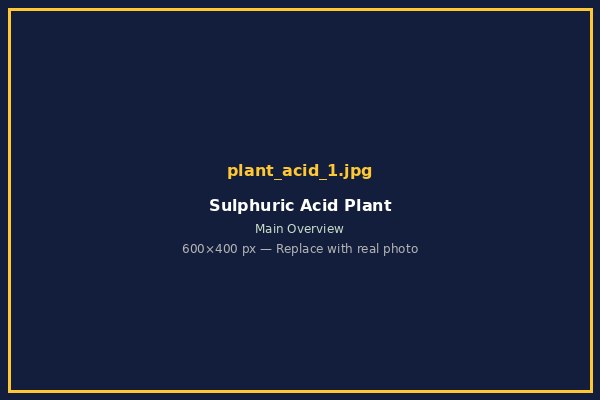 Sulphuric Acid Plant 1